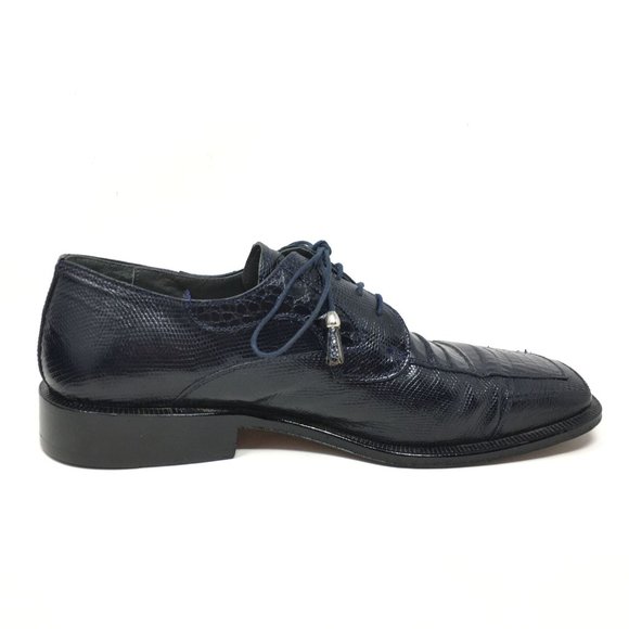 David Eden Oxfords Shoes Size 10 Blue Croc Lizard main image 10